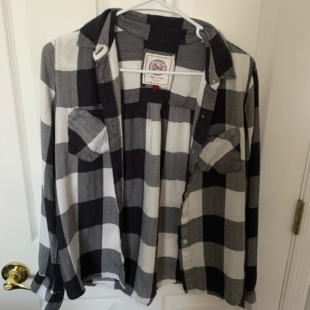 Flannel button downs